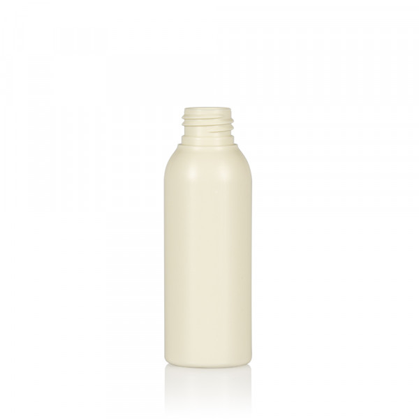 100 ml flacon Basic Round Recycle HDPE Ivory 24.410