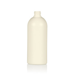 500 ml flacon Basic Round Recycle HDPE Ivory 24.410