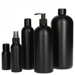 Basic Round PE flacons noir