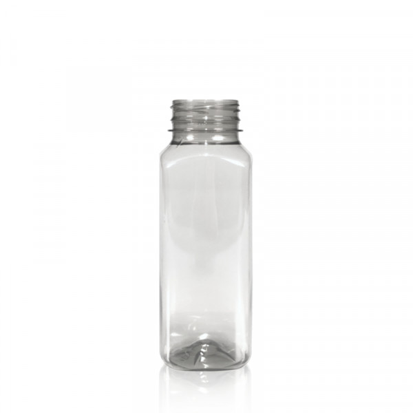 250 ml flacon de jus recyclage R-PET transparent