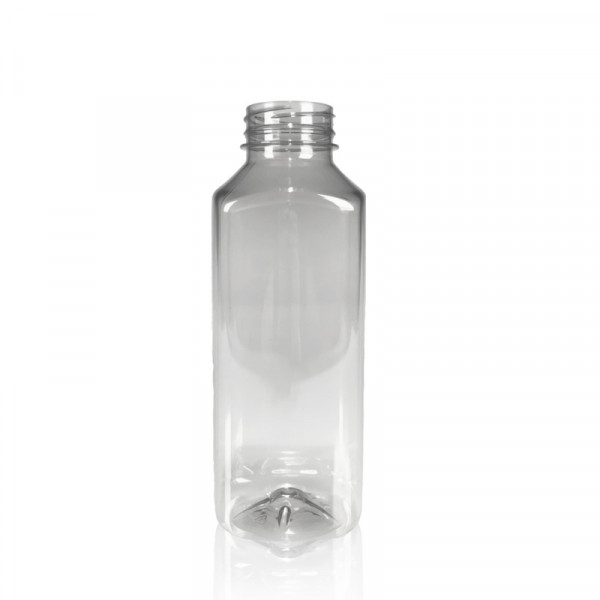 500 ml flacon de jus recyclage R-PET transparent