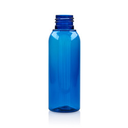 100 ml flacon Basic Round PET bleu 24.410