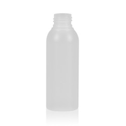 100 ml flacon Basic Round HDPE naturel 24.410