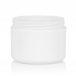 100 ml pot Frosted Soft PP blanc dubbelwand