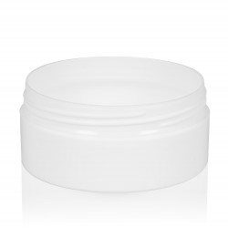 100 ml pot Glossy Sharp PP blanc