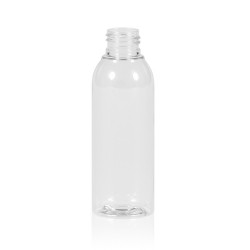 125 ml flacon Basic Round PET transparent 24.410