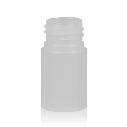 15 ml flacon Basic Round HDPE naturel 24.410