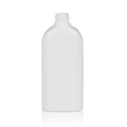 250 ml flacon Basic Oval HDPE blanc 24.410
