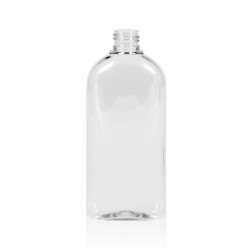 250 ml flacon Basic Oval PET transparent 24.410
