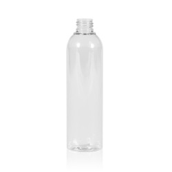 250 ml flacon Basic Round PET transparent 24.410