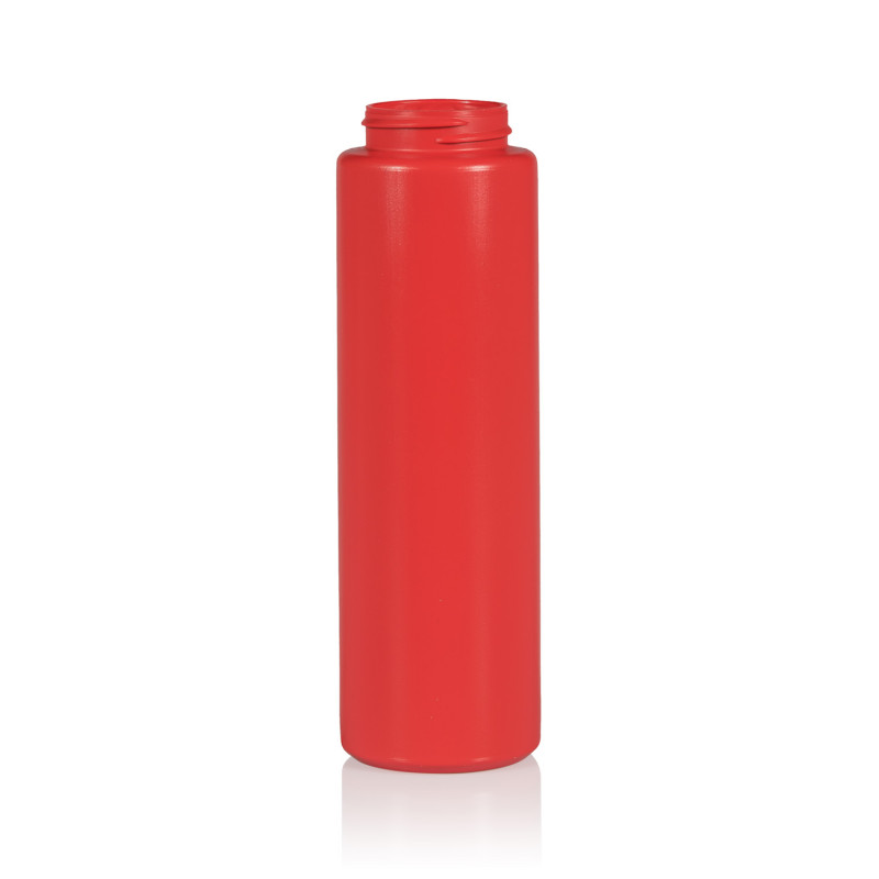 Sauce PE flacons : 250 ml Sauce round mix rouge LDPE/HDPE