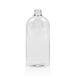 300 ml flacon Basic Oval PET transparent 24.410
