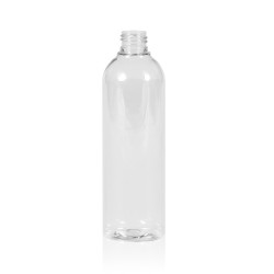 300 ml flacon Basic Round PET transparent 24.410