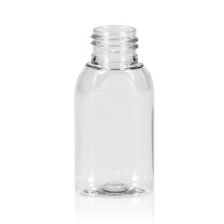 50 ml flacon Basic Oval PET transparent 24.410