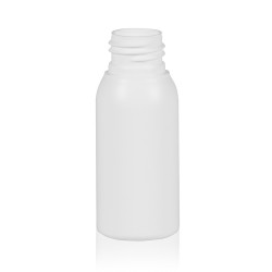 50 ml flacon Basic Round HDPE blanc 24.410