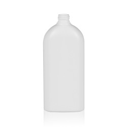 500 ml flacon Basic Oval HDPE blanc 24.410