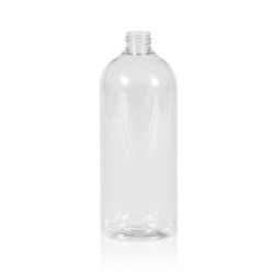 500 ml flacon Basic Round PET transparent 24.410
