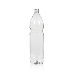1500 ml flacon Water PET transparent 28PCO