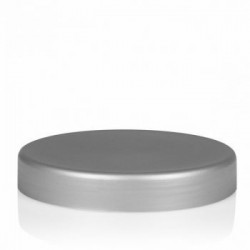 Couvercle a visser Frosted sharp 500 ml PP argent